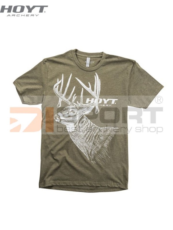 HOYT SPECIAL DRAW WHITETAIL  man  t-shirt